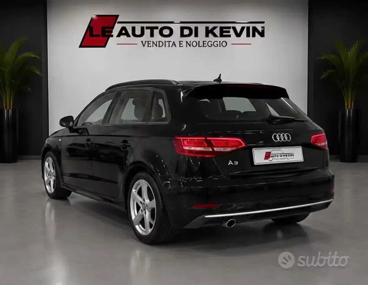 Usata Audi A3 Sport 116 CV (85 kW) 2019 Nero Berlina