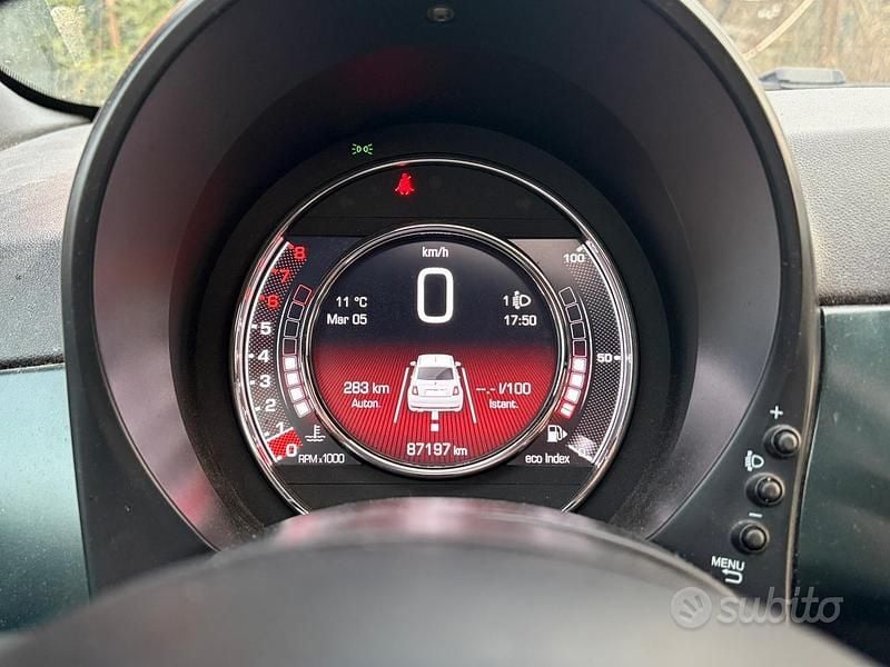 Usata Fiat 500 69 CV (50 kW) 2019 Bianco Berlina