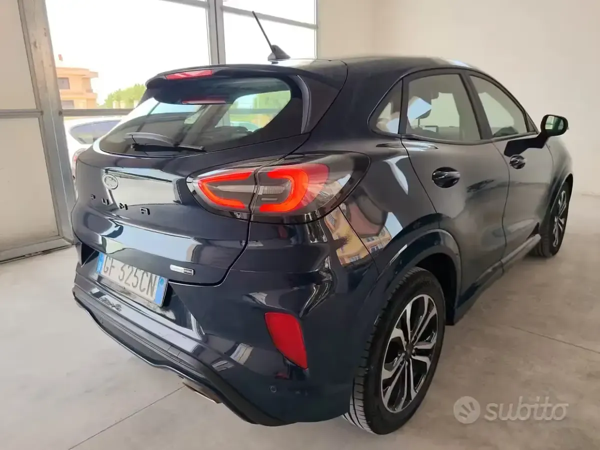 Usata Ford Puma ST-Line 125 CV (91 kW) 2021 Blu SUV