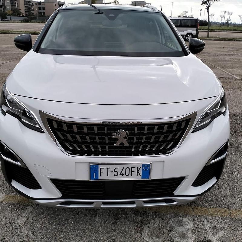 Usata Peugeot 3008 131 CV (96 kW) 2019 Bianco Berlina