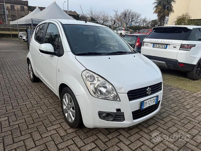 Usata Suzuki Splash GLS 65 CV (47 kW) 2009 Bianco Utilitaria