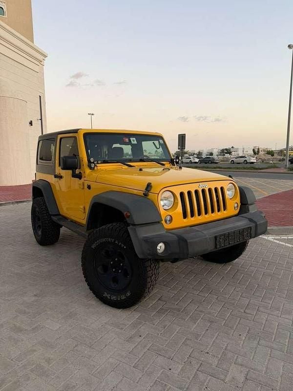 Usata Jeep Wrangler Sport 284 CV (208 kW) 2015 Giallo SUV