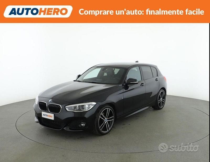 Usata BMW 116 M Sport 116 CV (85 kW) 2018 Nero Utilitaria