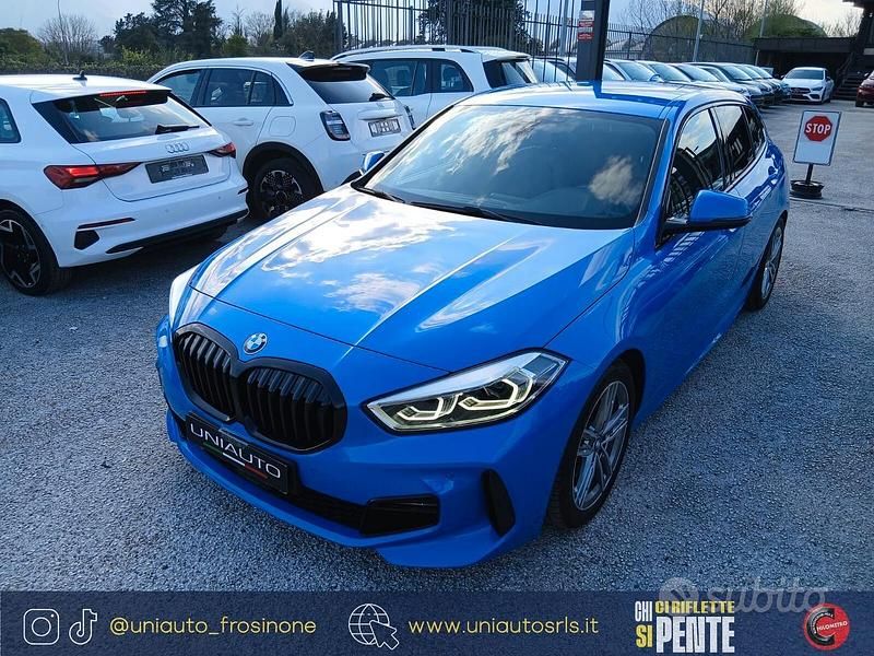Usata BMW 118 M Sport 150 CV (110 kW) 2020 Blu Utilitaria
