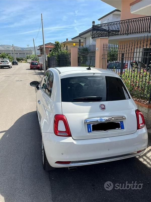 Usata Fiat 500 69 CV (50 kW) 2017 Bianco Utilitaria