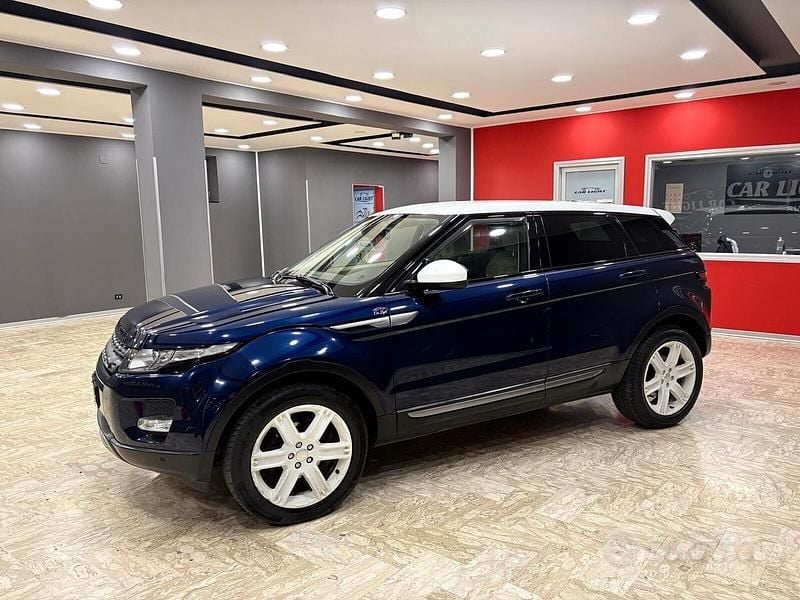 Usata Land Rover Range Rover evoque Dynamic 150 CV (110 kW) 2014 Blu SUV