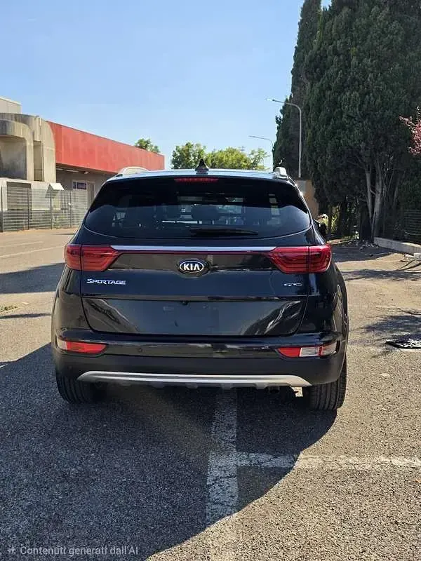 Usata Kia Sportage GT-Line 141 CV (103 kW) 2017 Nero SUV