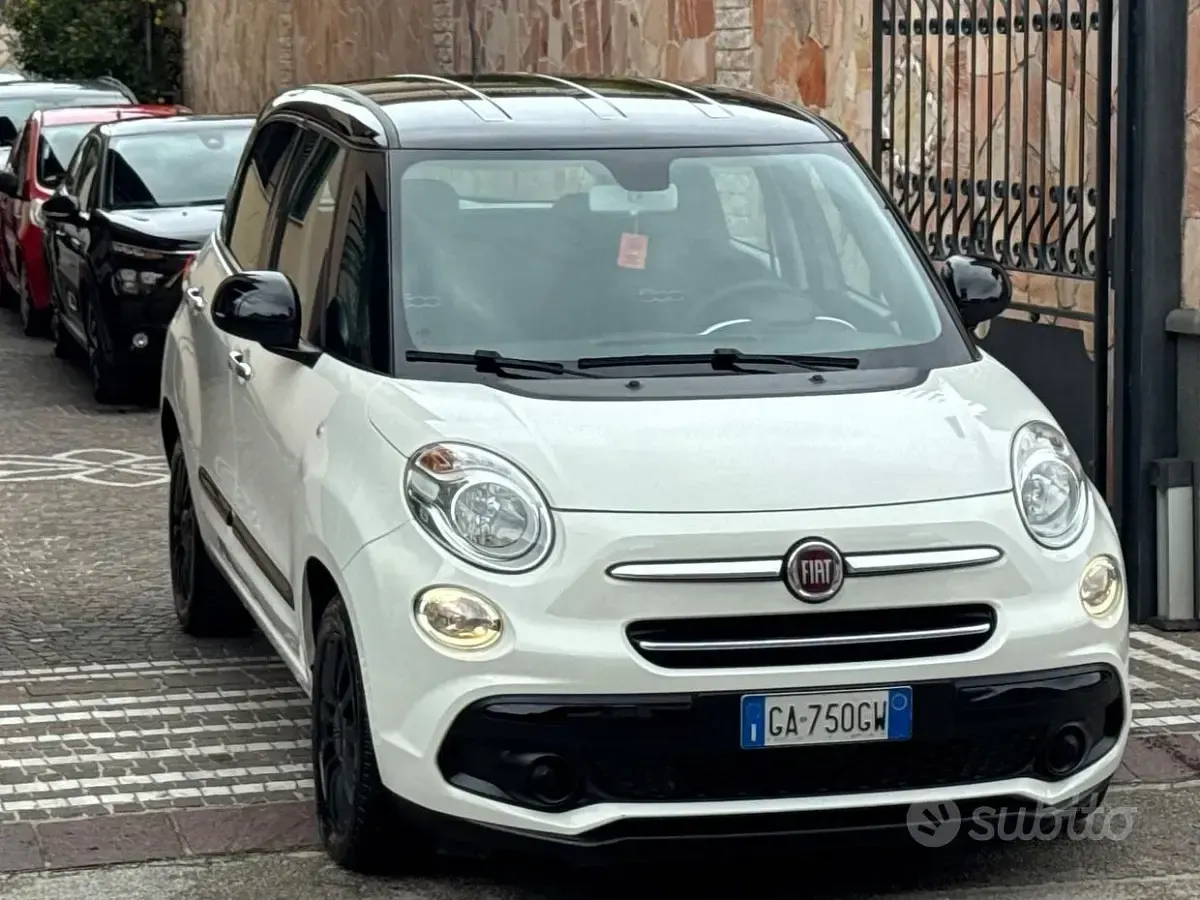 Usata Fiat 500L Mirror 95 CV (69 kW) 2020 Bianco Monovolume