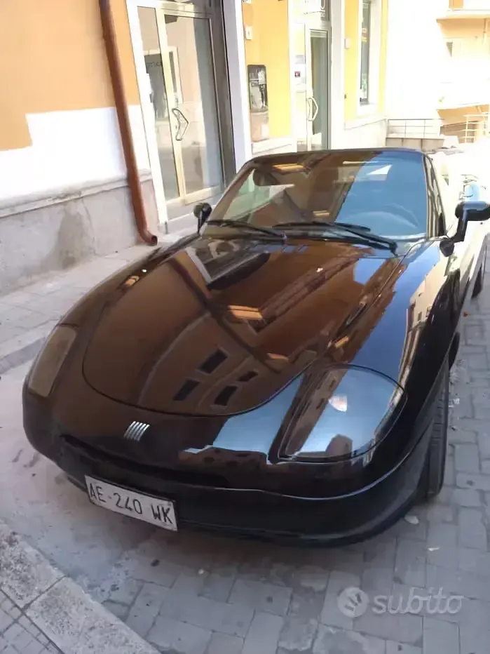 Usata Fiat Barchetta 131 CV (96 kW) 1995 Nero Cabrio
