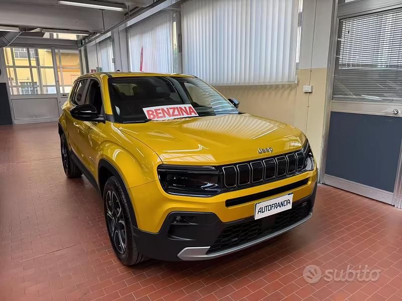 Usata Jeep Avenger Summit 100 CV (73 kW) 2024 Giallo SUV