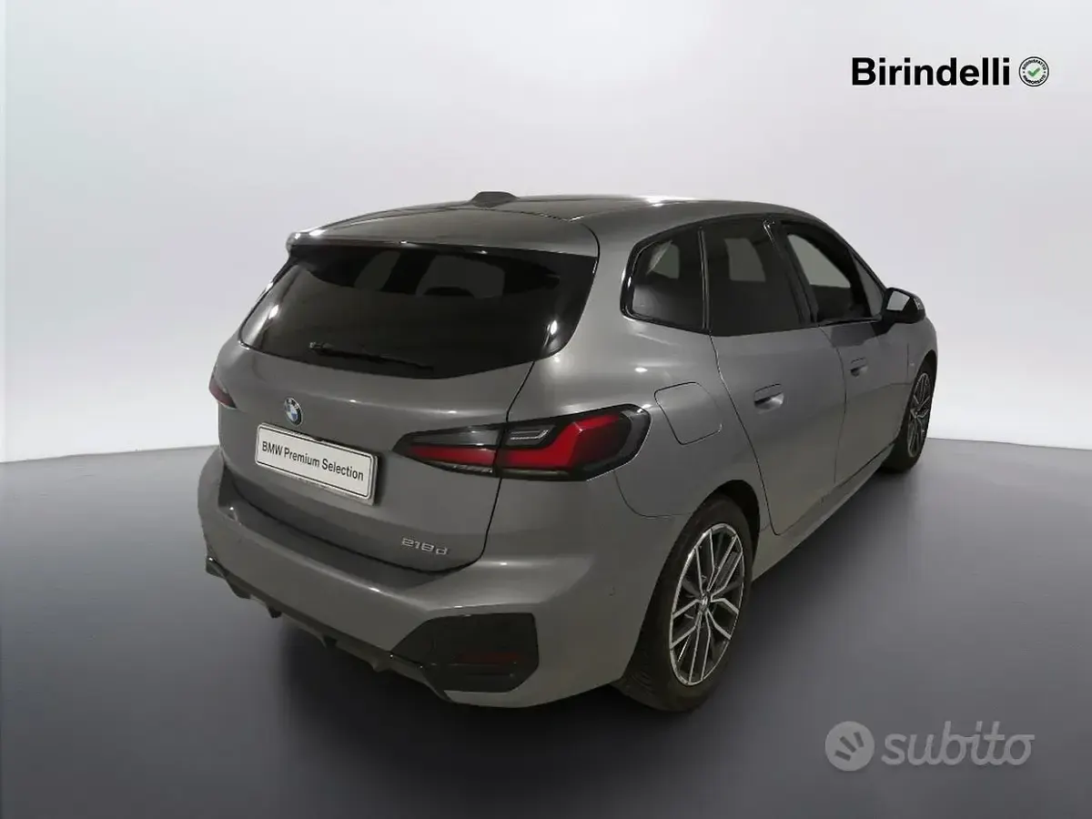 Usata BMW 218 Active Tourer M Sport 150 CV (110 kW) 2022 Skyscraper grey metallic Monovolume