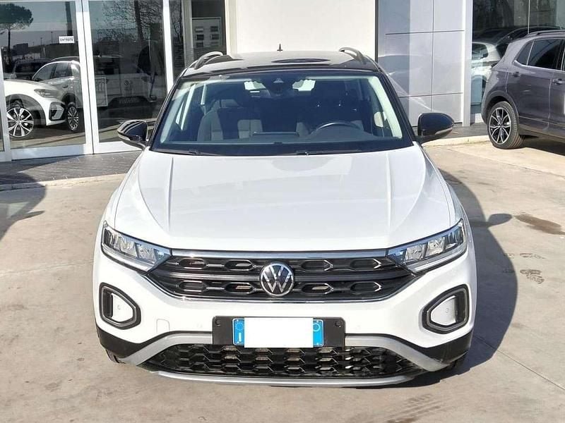 Usata VW T-Roc Life 150 CV (110 kW) 2022 Pure white tetto nero SUV