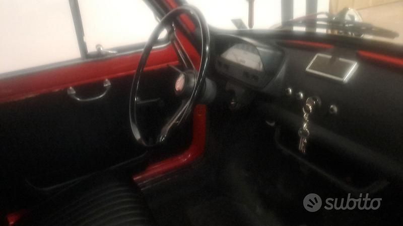Usata Fiat 500 1970 Rosso Utilitaria