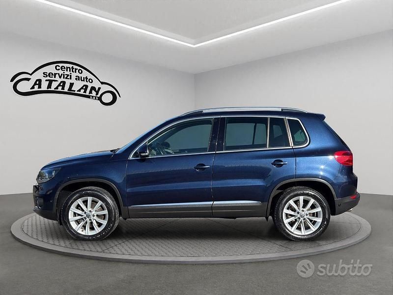 Usata VW Tiguan Sportline 140 CV (102 kW) 2014 Blu SUV