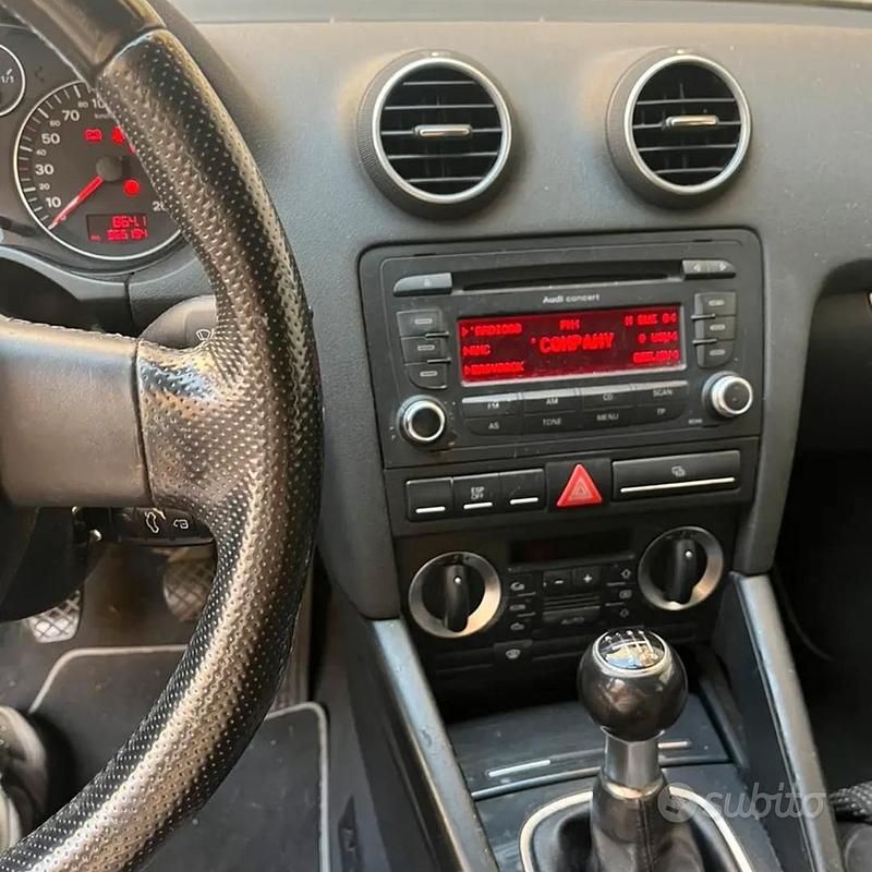 Usata Audi A3 2007 Nero Utilitaria