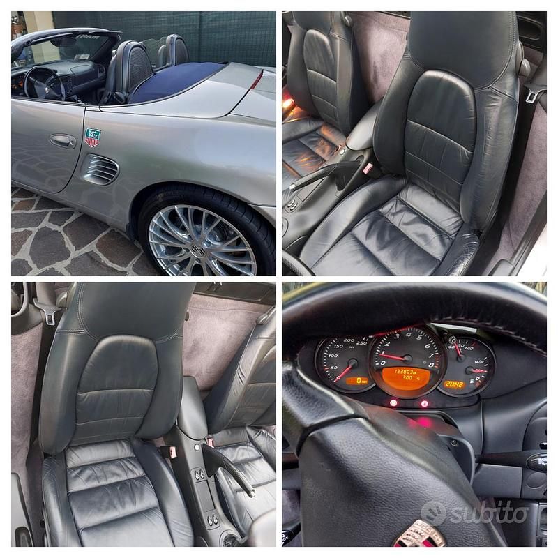 Usata Porsche 986 Boxster 228 CV (167 kW) 2002 Grigio Cabrio
