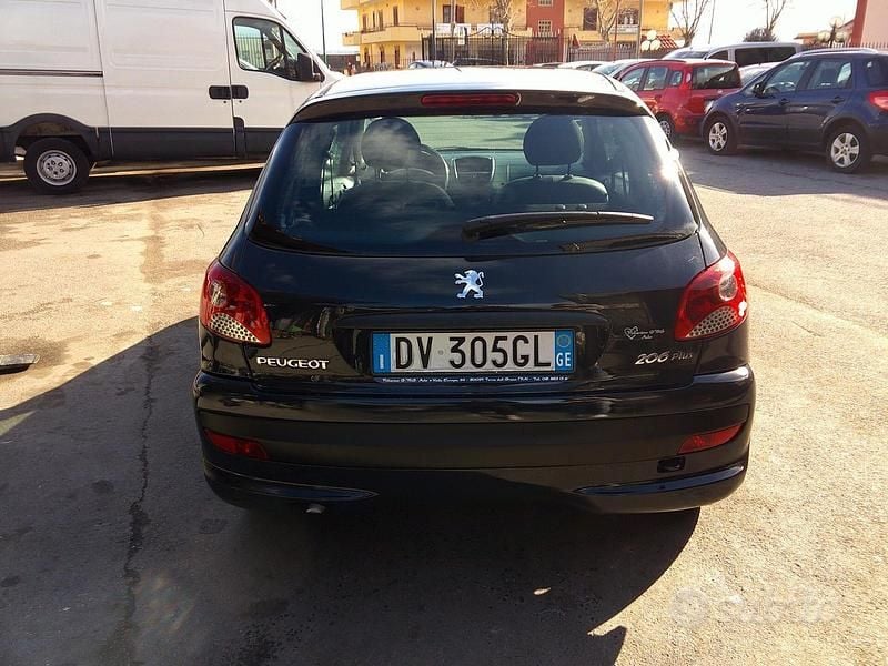 Usata Peugeot 206+ 60 CV (44 kW) 2009 Blu Utilitaria