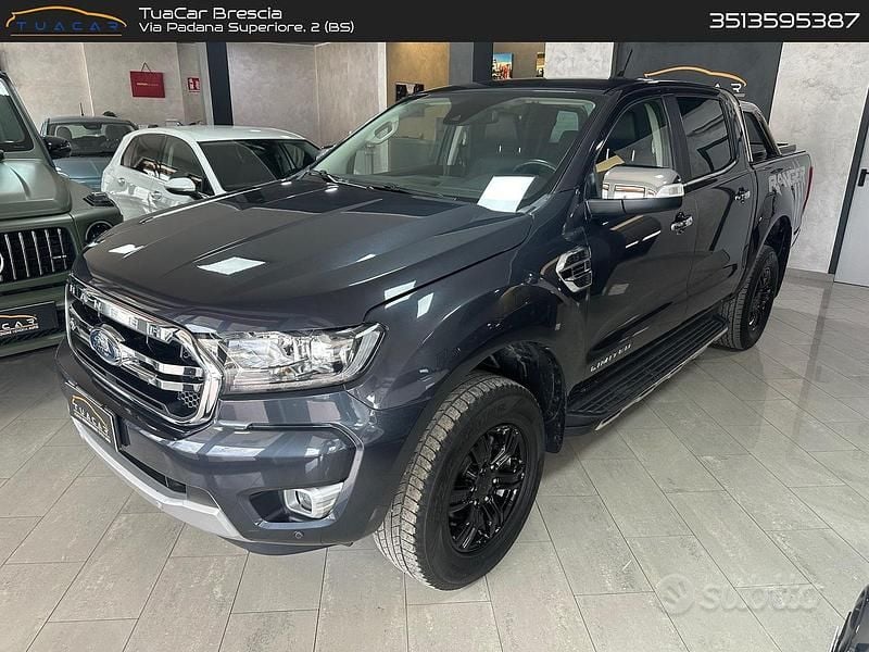 Usata Ford Ranger Limited 213 CV (156 kW) 2020 Blu Pick-up