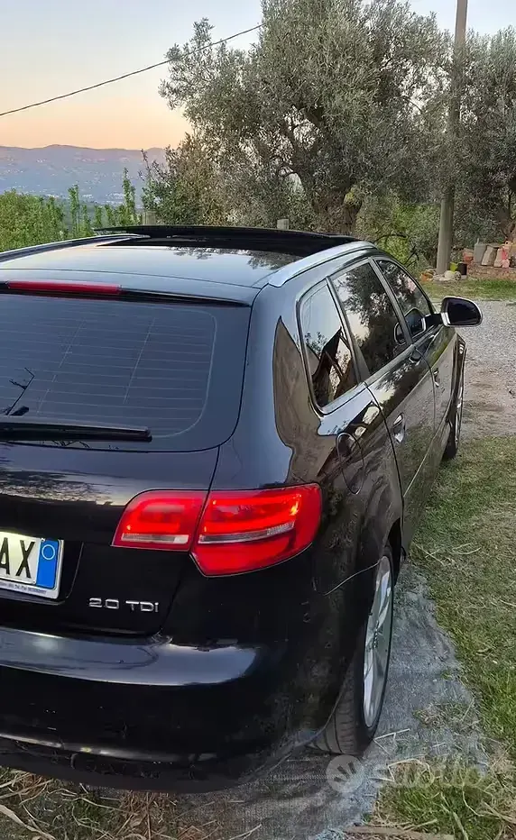 Usata Audi A3 140 CV (102 kW) 2010 Nero Utilitaria