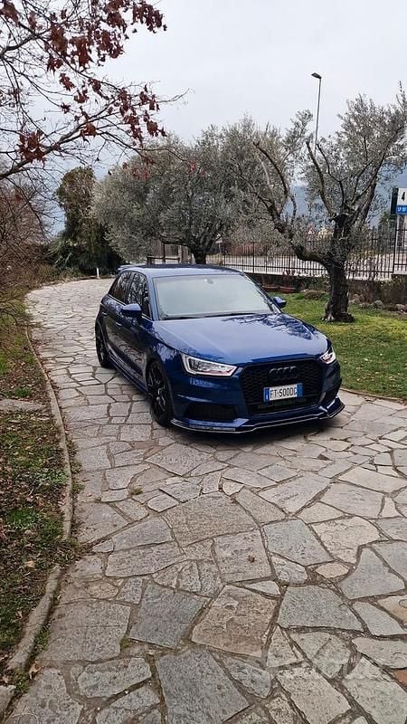 Usata Audi S1 231 CV (169 kW) 2017 Blu Utilitaria