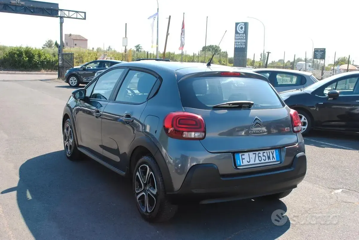 Usata Citroën C3 Feel 82 CV (60 kW) 2017 Grigio Berlina