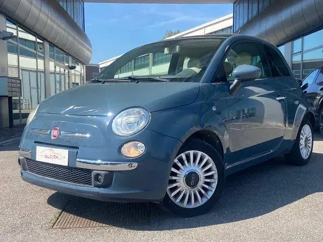 Usata Fiat 500 Lounge 75 CV (55 kW) 2007 Blu Utilitaria