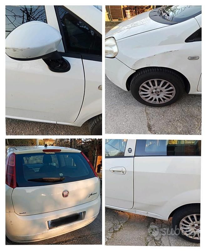 Usata Fiat Punto 2011 Bianco Utilitaria