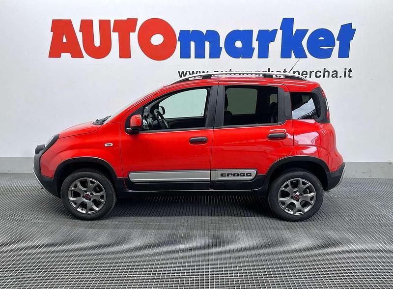 Usata Fiat Panda Cross Cross 86 CV (63 kW) 2019 Rosso Utilitaria