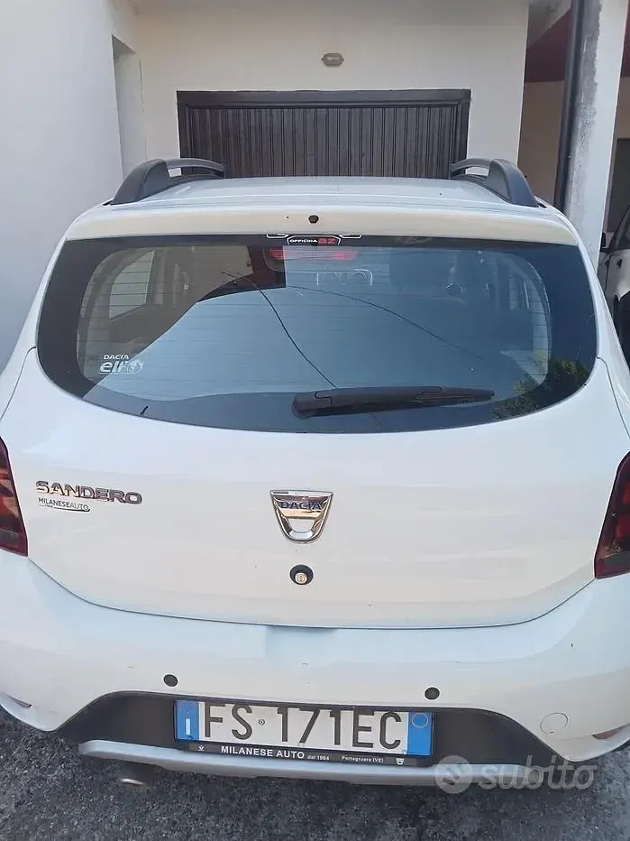 Usata Dacia Sandero Stepway 95 CV (69 kW) 2019 Bianco Berlina
