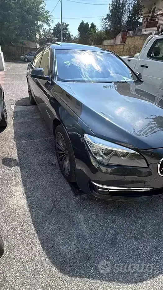 Usata BMW 730 258 CV (189 kW) 2014 Nero Berlina