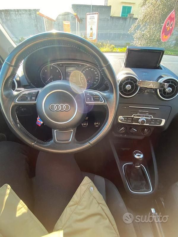 Usata Audi A1 116 CV (85 kW) 2015 Bianco Utilitaria
