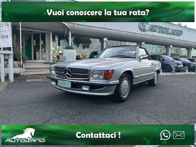 Usata Mercedes SL420 1986 Argento Cabrio
