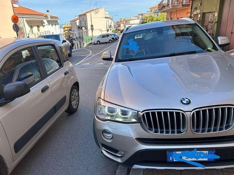 Usata BMW X3 xLine 190 CV (139 kW) 2014 Oro SUV