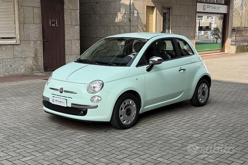Usata Fiat 500 Pop 95 CV (69 kW) 2015 Blu Utilitaria