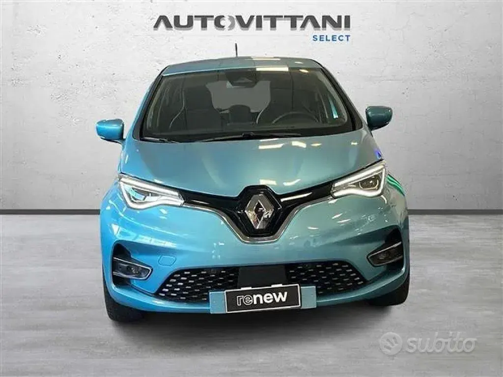 Usata Renault Zoe Intens 50 kW (69 CV) 2020 Azzurro Utilitaria