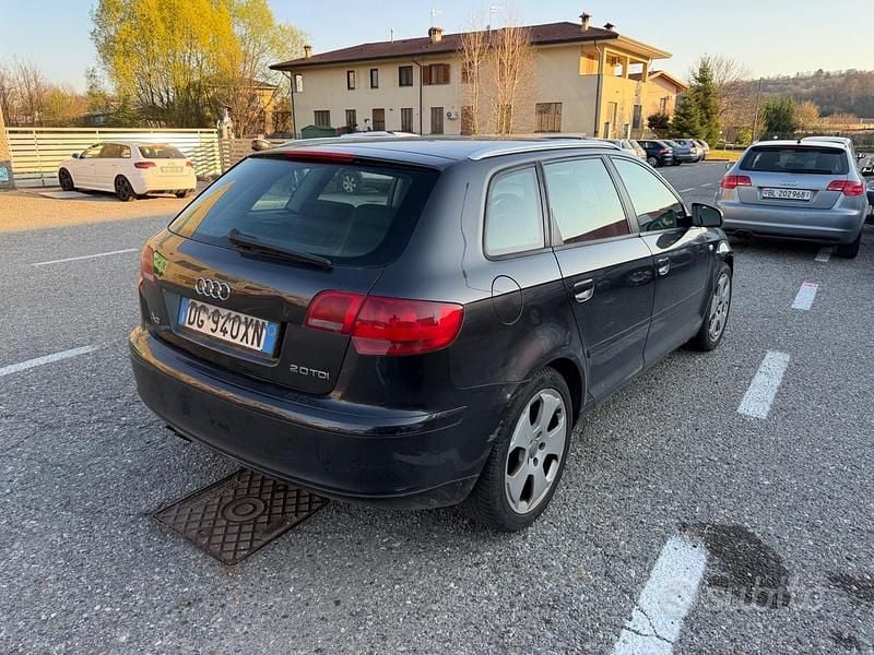 Usata Audi A3 Ambition 140 CV (102 kW) 2007 Grigio Utilitaria