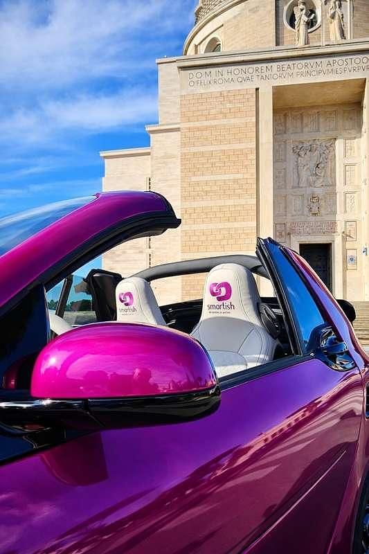 Usata Smart ForTwo Electric Drive 60 kW (82 CV) 2023 Blu/azzurro Cabrio