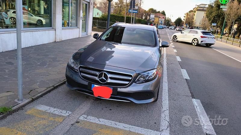 Usata Mercedes E200 184 CV (135 kW) 2017 Grigio Station wagon