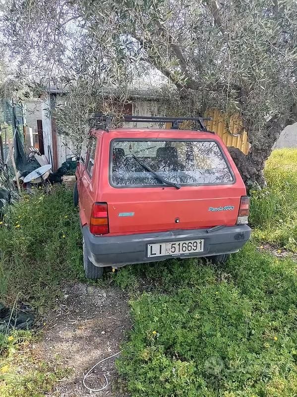 Usata Fiat Panda 1994 Rosso Berlina