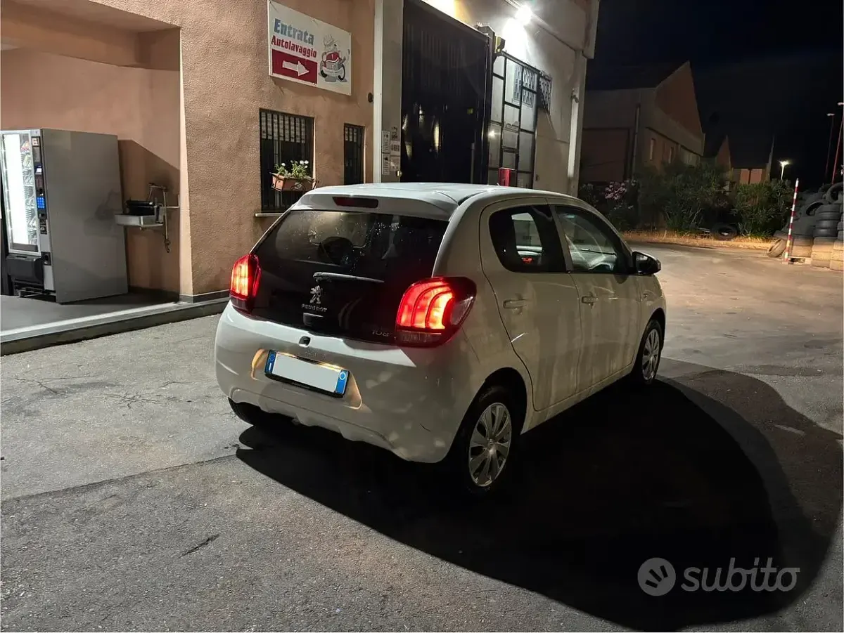 Usata Peugeot 108 72 CV (52 kW) 2018 Bianco Utilitaria