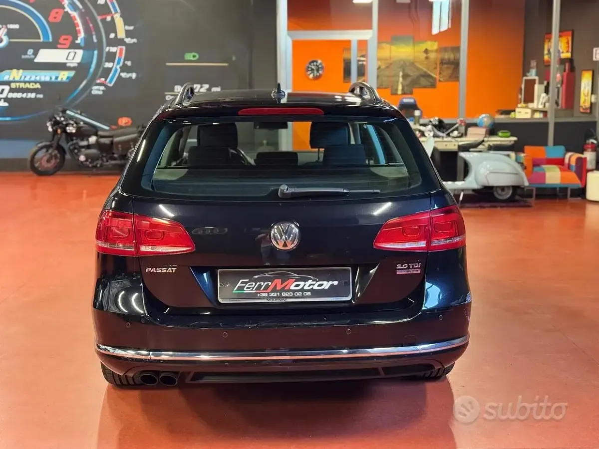 Usata VW Passat 140 CV (102 kW) 2014 Nero Station wagon
