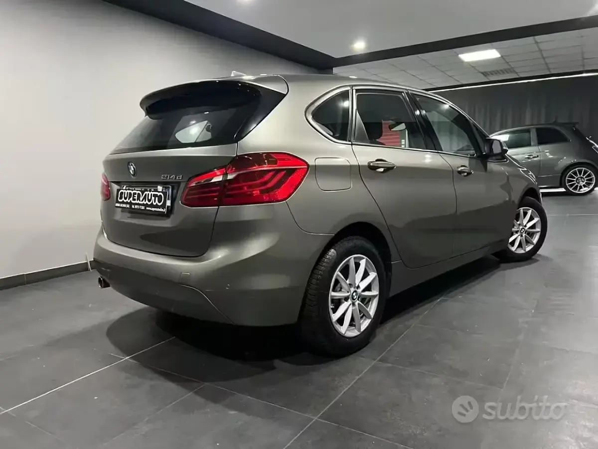 Usata BMW 214 Active Tourer Advantage 95 CV (69 kW) 2018 Grigio Monovolume