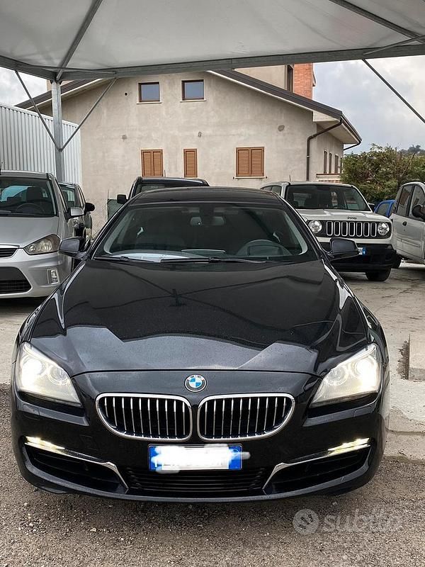 Usata BMW 640 313 CV (230 kW) 2013 Nero Coupé