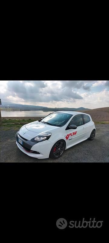 Usata Renault Clio II R.S. 201 CV (147 kW) 2009 Bianco Berlina