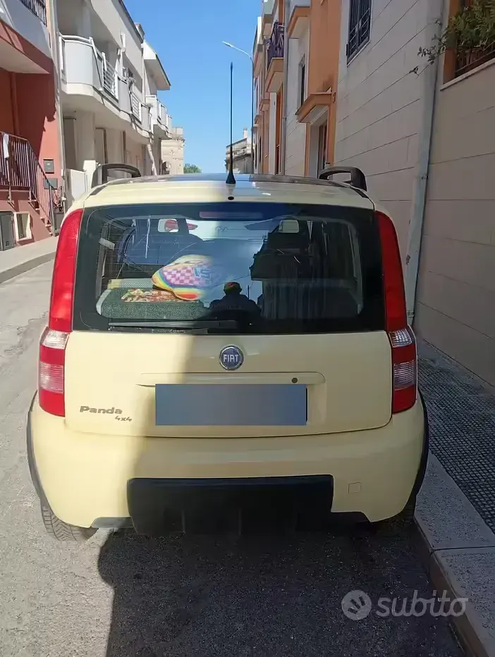 Usata Fiat Panda 60 CV (44 kW) 2005 Giallo Utilitaria