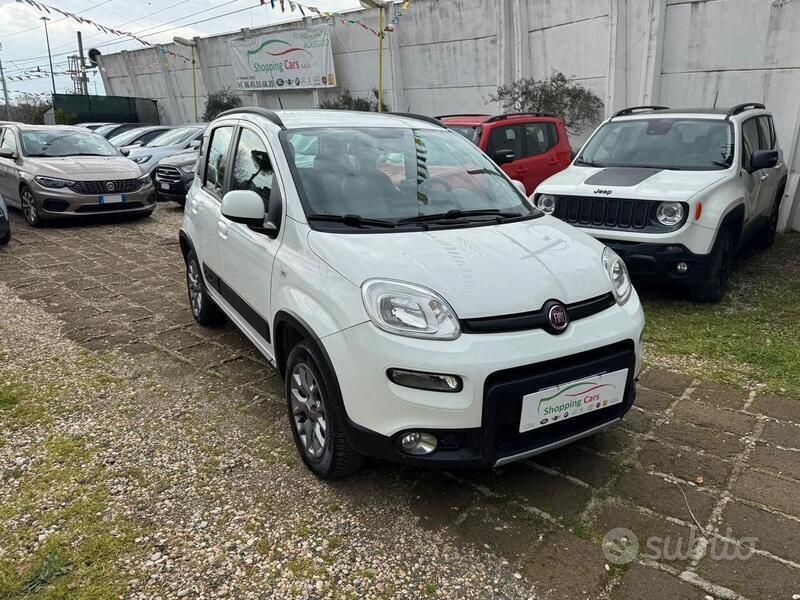 Usata Fiat Panda 4x4 90 CV (66 kW) 2017 Bianco Utilitaria