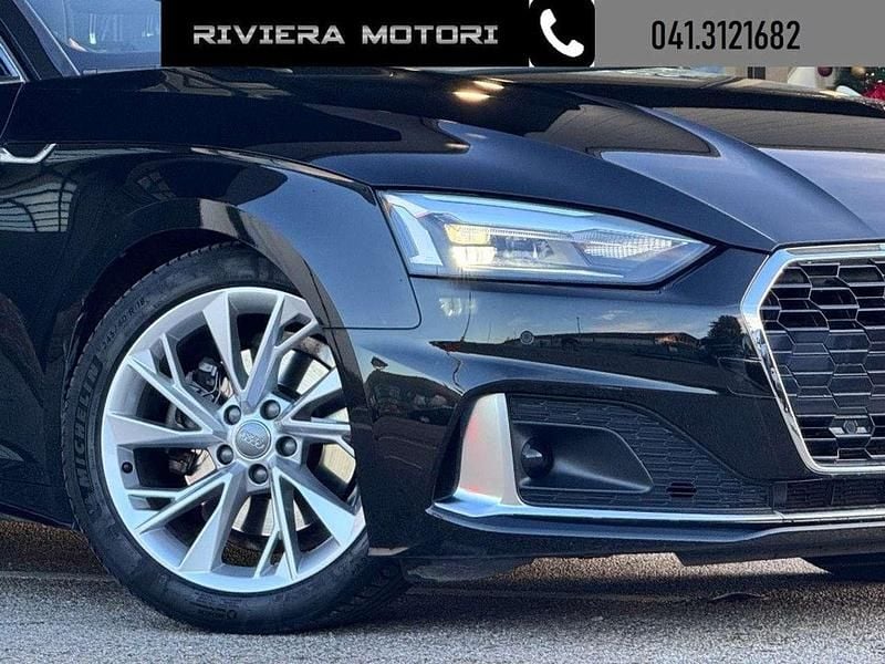 Usata Audi A5 Advanced 163 CV (119 kW) 2020 Nero Berlina