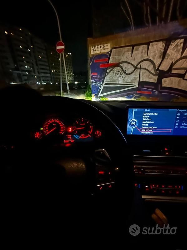 Usata BMW 535 Efficient Dynamics 313 CV (230 kW) 2013 Blu Station wagon