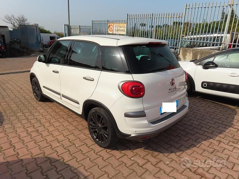 Usata Fiat 500L Cross 95 CV (69 kW) 2018 Bianco Monovolume