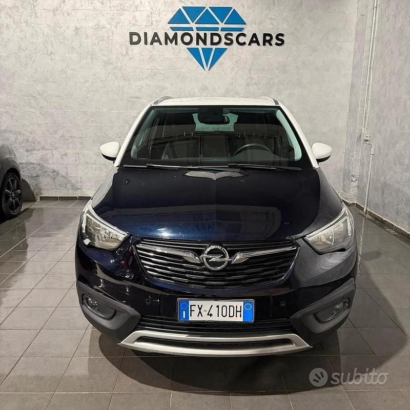 Usata Opel Crossland X Innovation 83 CV (61 kW) 2019 Blu/azzurro SUV